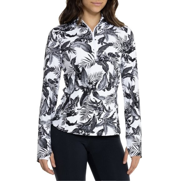 NEW Tommy Bahama Active Zip-Up Jacket - UPF 50  Dash Tropic  267sn - Picture 5 of 7